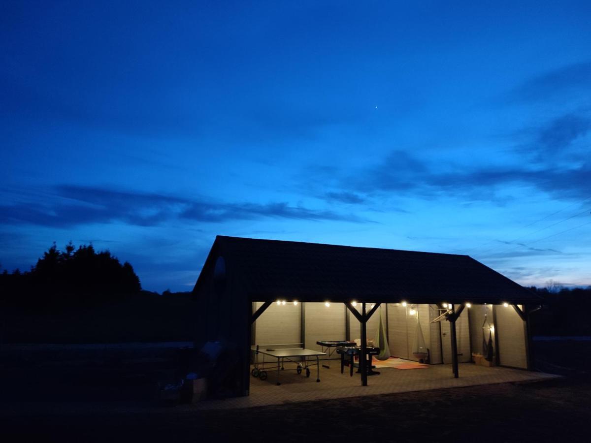 Widoki Rusinowo Domki Letniskowe Exterior foto