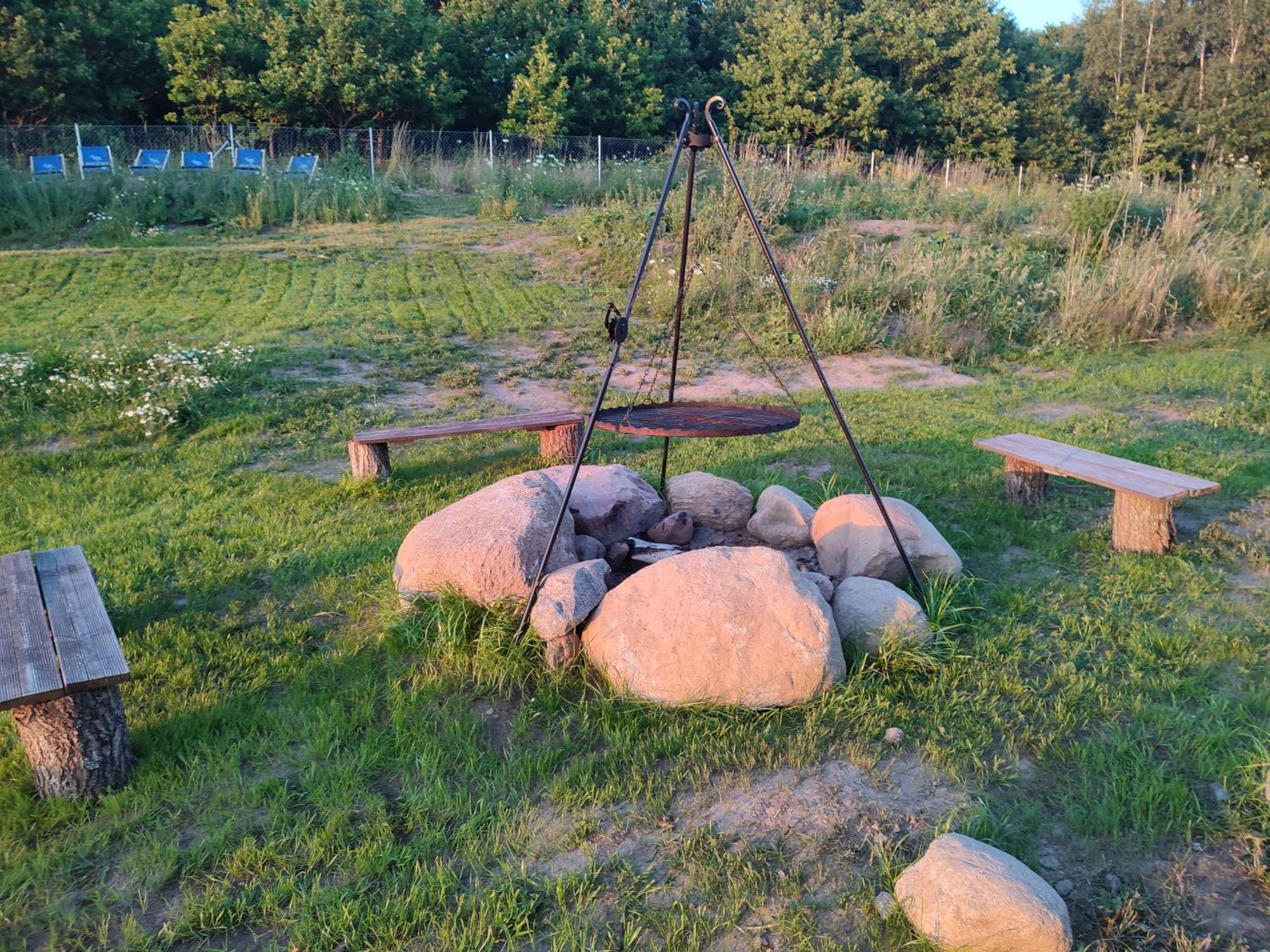 Widoki Rusinowo Domki Letniskowe Exterior foto